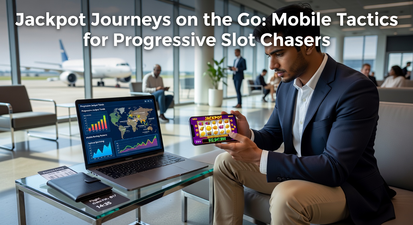 A smartphone screen displaying a vibrant progressive slot game with rising jackpot meters and spinning reels, capturing the thrill of mobile chasing