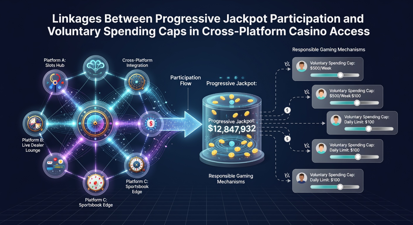 Players accessing progressive jackpot slots across multiple devices while reviewing spending limit options on their accounts